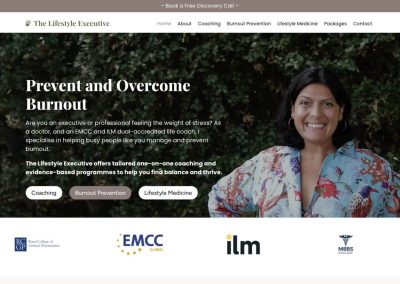 Doctor & Life Coach: The Lifestyle Executive